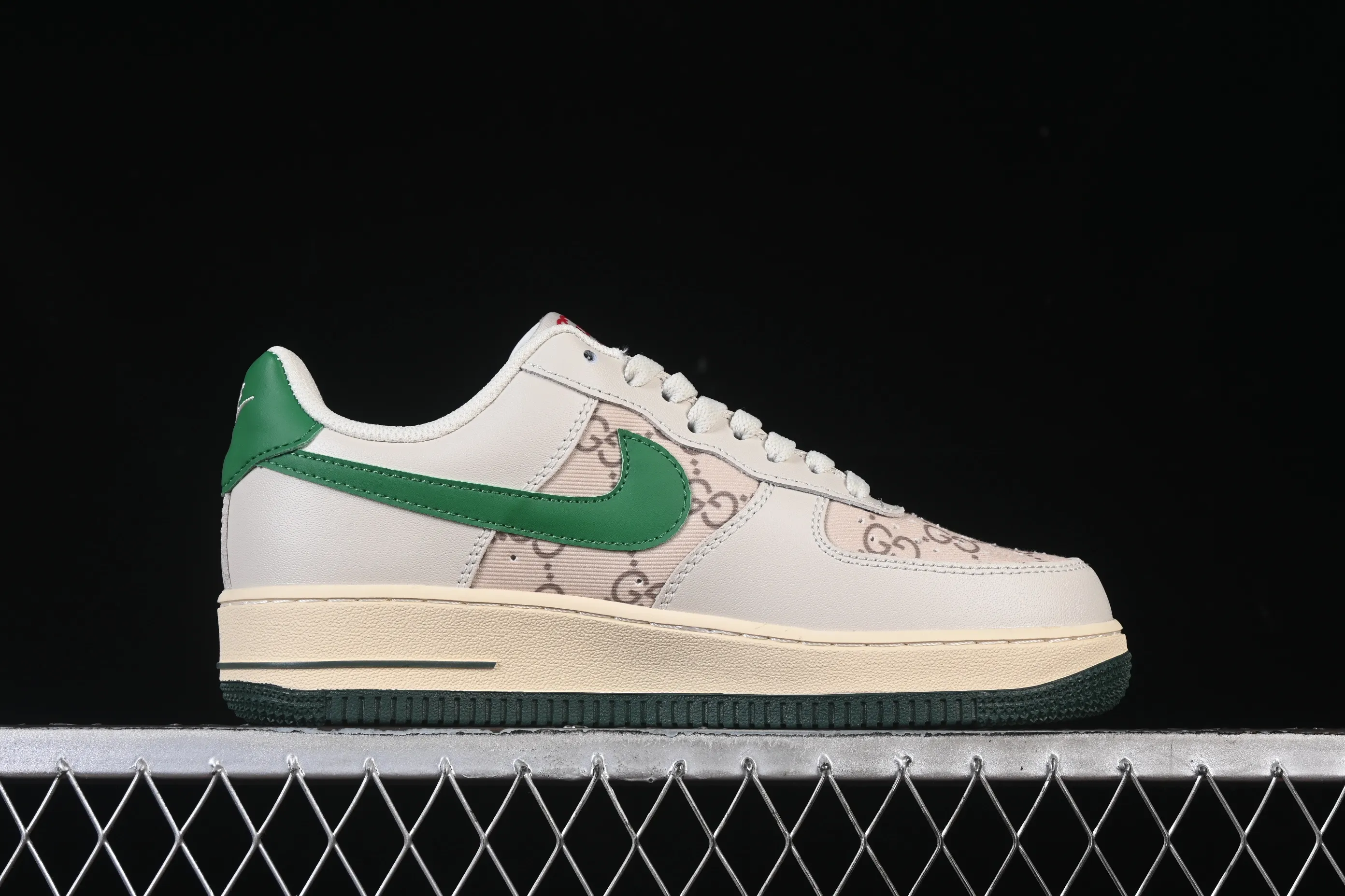 All categories Nk Air Force 1 Air Force series Nk Air Force 1 Low Air Force low-top Nike Air Force 1'07 Low Gucci joint gray-green hook Air Force 1 low-top casual sneakers AH8462-003